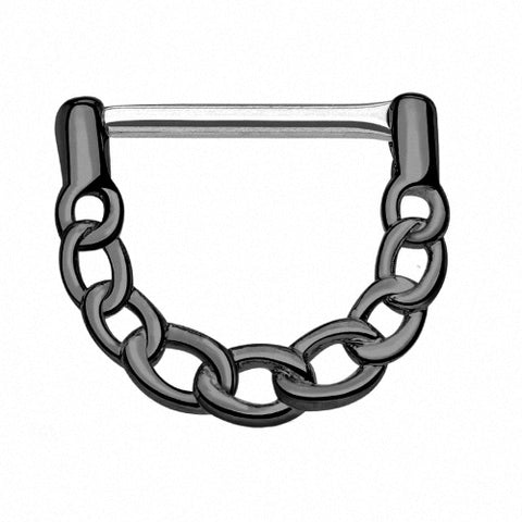 Brustwarzenpiercing Intim Piercing Clicker Ring Ketten Style