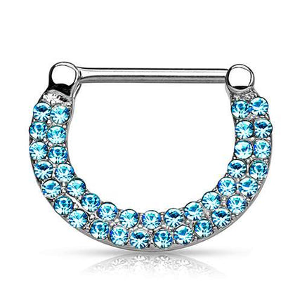 KC16 - Silber / Aqua - 1,6mm