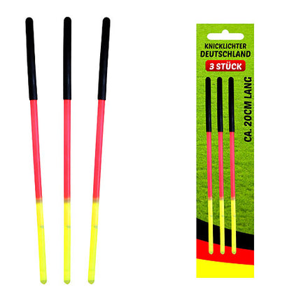 Knicklicht 3er Set Leuchstab Fanartikel Deutschland