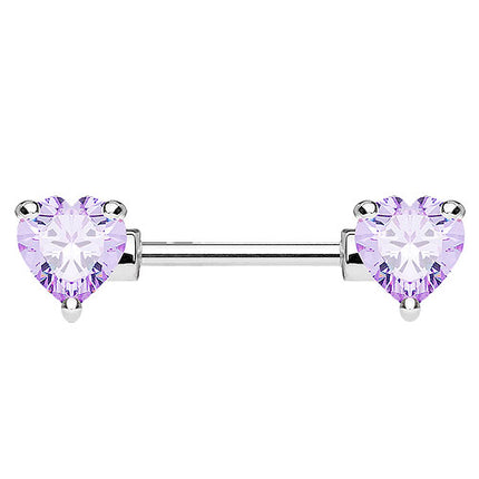 KR10988 | 16mm  - Silber / Tanzanite - Herz