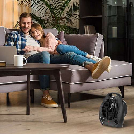 Elektrischer Heizlüfter Schnellheizer Heizung Heizgerät Ventilator 2000W