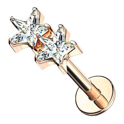 Li41 - Rosegold | Clear - 6mm