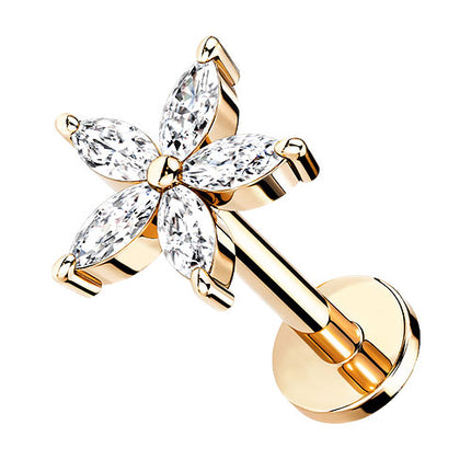 LiA08 (Blume)  - 8mm / Rosegold