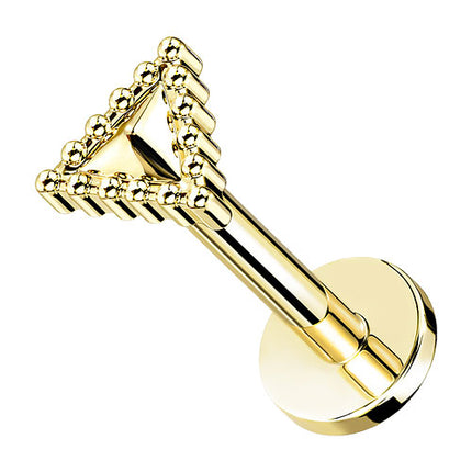 LiA09 (Dreieck)  - 8mm / Gold