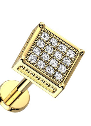 LiA29 (Quadrat) - 6mm | Gold