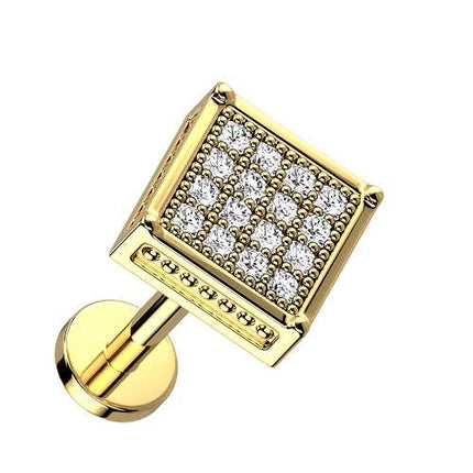 LiA29 (Quadrat) - 8mm | Gold