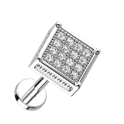 LiA29 (Quadrat) - 8mm | Silber