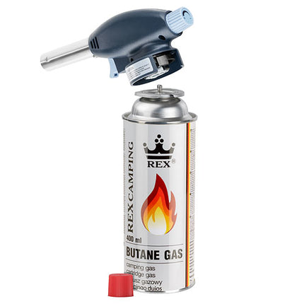 Lötbrenner inkl.4 Gaskartuschen Bunsenbrenner Gasbrenner Piezozündung