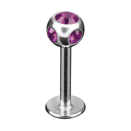 LS012 / 1,2mm x 8mm x 4mm - Lila