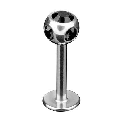 LS012 / 1,2mm x 8mm x 4mm - Schwarz