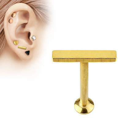 LSi262 | Gold - 1,2mm x 8mm | Balken 9mm