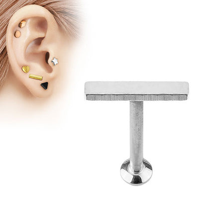 LSi262 | Silber - 1,2mm x 8mm | Balken 9mm