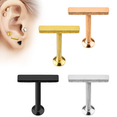 Universal Labret Monroe Tragus Piercing Cartilage Helix Ohr Knorpel Stecker