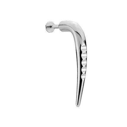 Lippenpiercing Long Claw Tribal Rillen