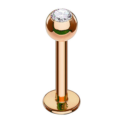 GRL03 / mit Kristall  - 1,2mm x 8mm