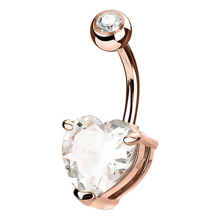 N002 - Herz | 10mm | Rosegold