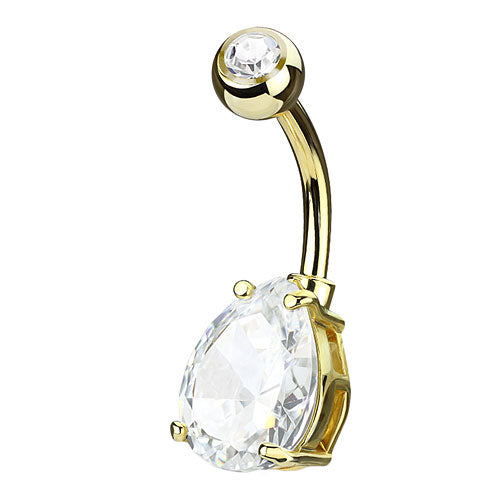 N004  - Tropfen | 10mm | Gold