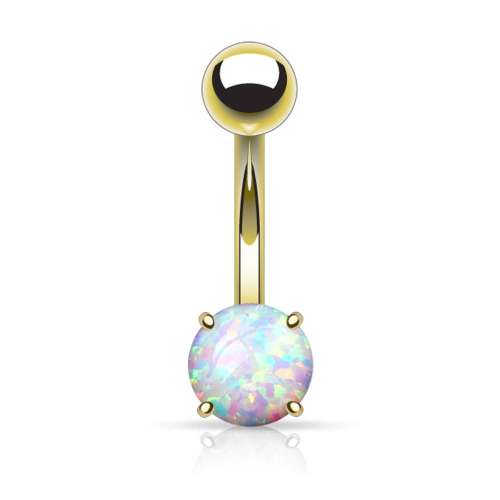 N05163 - Gold / Opal Weiß