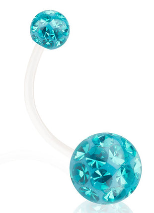 NAL-MFR /  Blue Zircon - 15mm x  8mm x  5mm