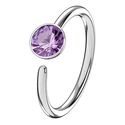 NOCR-06 - Tanzanite / 10mm x 0,8mm