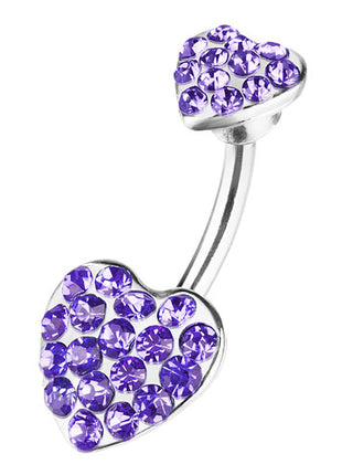 Ferido Bauchnabel Pircing - Tanzanite