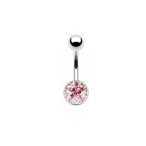 Bauchnabelpiercing Stecker Ferido Kristall Stern