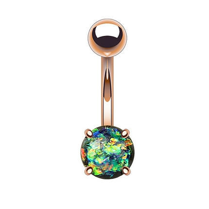 NSD1910 - Roségold / Opal Dunkelgrün