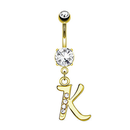 NSN01 / Gold - Buchstabe: K