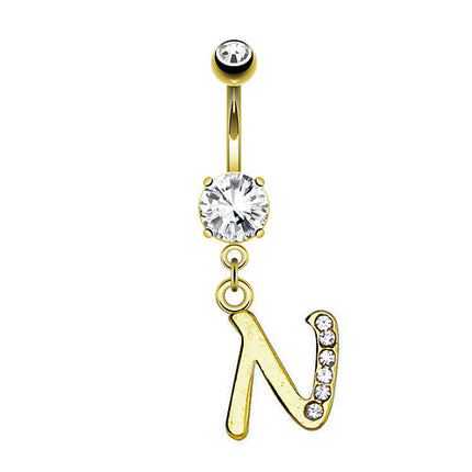 NSN01 / Gold - Buchstabe: N