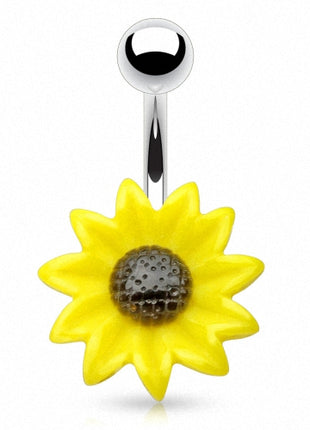 Bauchnabelpiercing Schmuck Stecker Sonnenblume