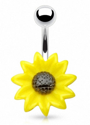 Bauchnabelpiercing Schmuck Stecker Sonnenblume