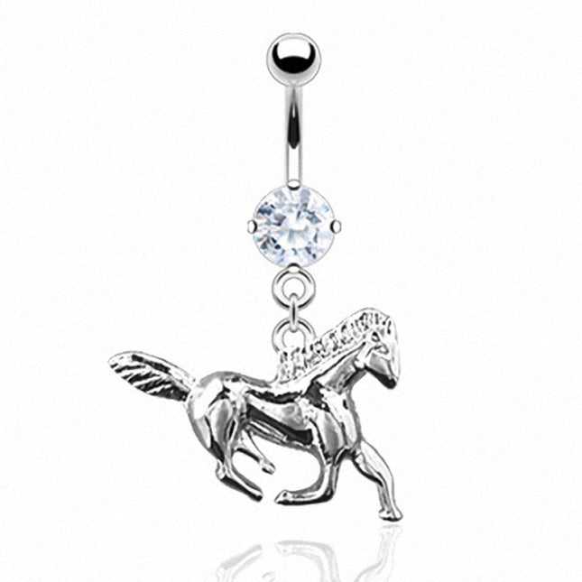 Pferd Bauchnabelpiercing