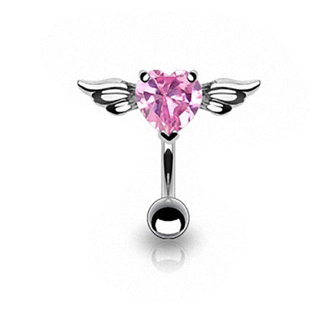 Bauchnabelpiercing - Pink