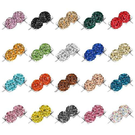 Shamballa Kristall Ohrstecker Ohrringe