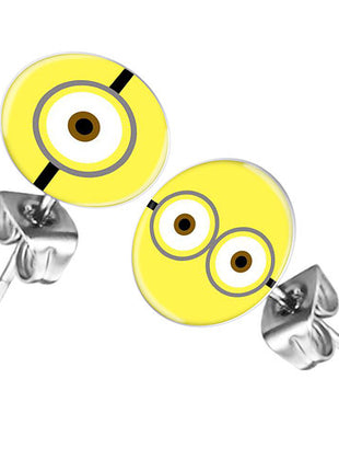 Ohrstecker Ohrringe mit Motiv Minions Augen