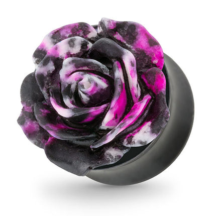 P-Rose - 10mm / SWP ( Schwarz / Weiß / Pink )