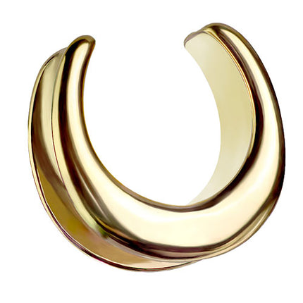 PES01 - Gold / 14mm ( halbrund )