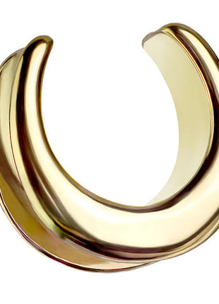 PES01 - Gold / 22mm ( halbrund )