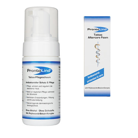 Tattoo Pflegemittel Prontolind Pflegeschaum 100ml