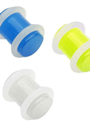 Flesh Ohr Plug UV Glow in the Dark