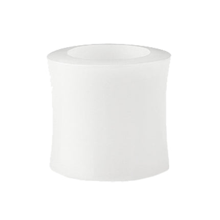 Flesh Ohr Tunnel Double Flared Knochen Weiß