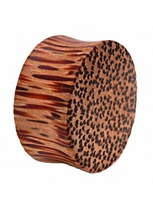 Flesh Ohr Plug Piercing Holz Braun