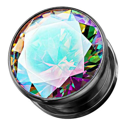 PSE08AB | 6mm - Schwarz / Rainbow