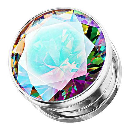 PSE08AB | 3mm - Silber / Rainbow