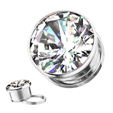 PSE08C | 8mm - Silber / Clear