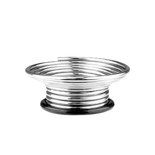 Flesh Ohr Tunnel Piercing Single Flare Drahtspule Edelstahl