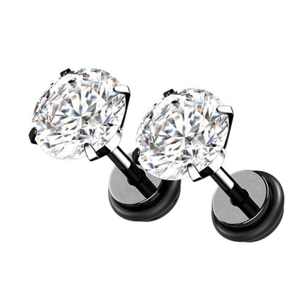 PSFX03 (Paar) - Schwarz | 8mm