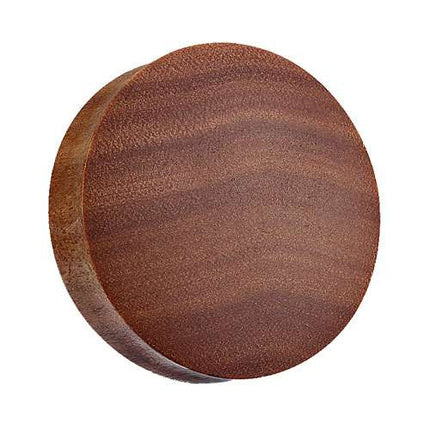 Holz Ohr Plug Piercing Saba Holz Braun