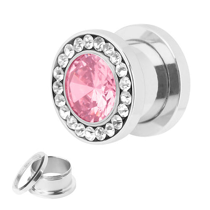 PSSCR06 / 4mm - Pink / Clear