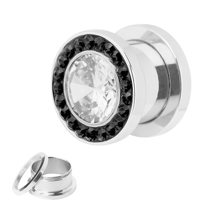 PSSCR06 / 4mm - Clear / Schwarz